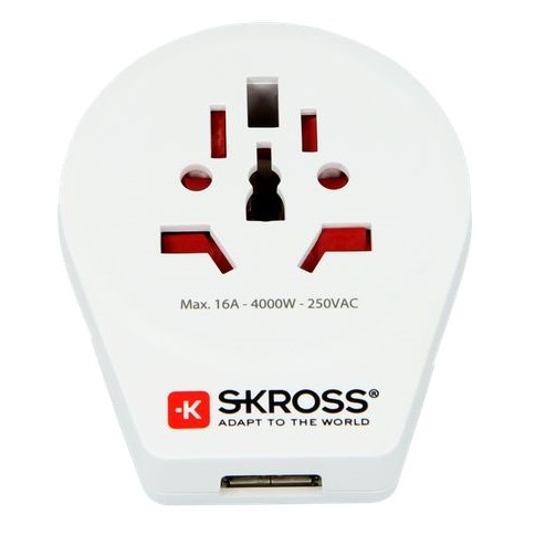 Adaptér cestovní PA30USB