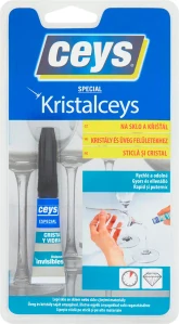 Lepidlo na sklo 3g KRISTALCEYS