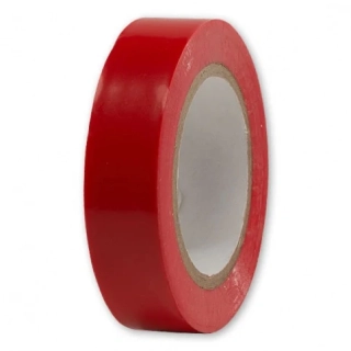 Páska PVC 15mm/10m červená