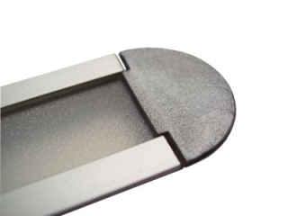 Krytka profilu FKU12 plast kulatá (pár) 