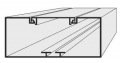 Lišta vkládací 170x70 2m