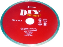 Kotouč diamantový celoobvodový 125mm