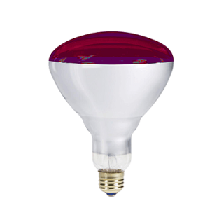 Žárovka tepelná INFRA 125W RED