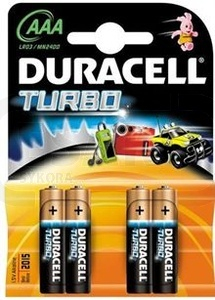 Baterie DURACELL mikrotužková turbo