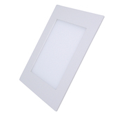 LED panel 6W čtvercový teplá bílá
