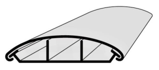 Lišta podlahová 74x20 2m