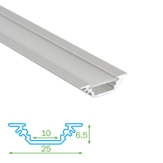 AL profil FKU35, 1m