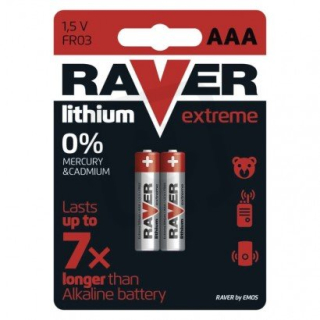 Nabíjecí baterie RAVER NiMH 400mAh AAA