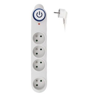 Prodlužovací kabel s přep.ochr.4zx3m