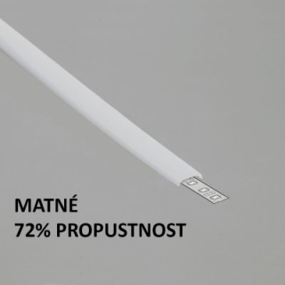 Plexi profil ohebný FKU88, 2m