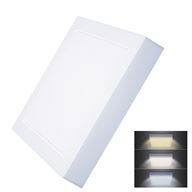LED panel 18W čtvercový s přepínáním barvy světla 