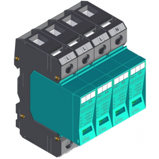 Ochrana přepěťová PO I 4 280V/12,5kA B+C+D