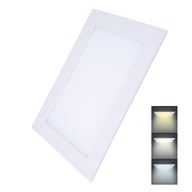 LED panel 24W čtvercový s přepínáním barvy světla