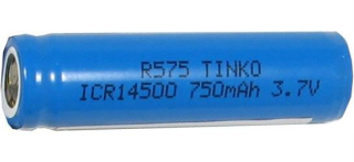 Nabíjecí baterie TINKO Li-lon ICR14500 3,7V 750mAh