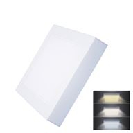LED panel 12W čtvercový s přepínáním barvy světla