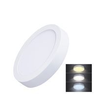 LED panel 12W kulatý s přepínáním barvy světla