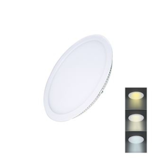LED panel 6W kulatý s přepínáním barvy světla
