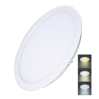 LED panel 24W kulatý s přepínáním barvy světla
