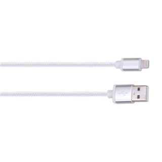 Kabel USB 2A konektor - Lightning konektor 1m