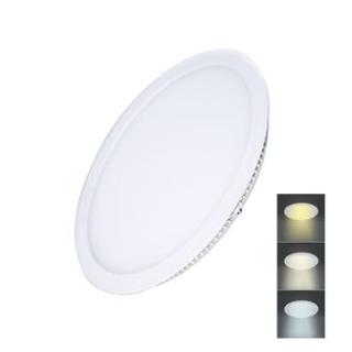 LED panel 18W kulatý s přepínáním barvy světla