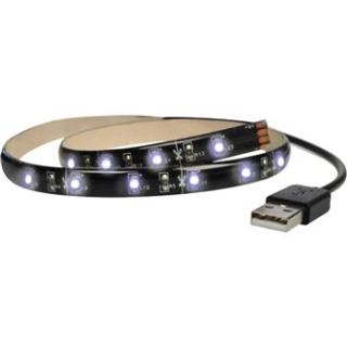 LED pásek studenná bílá 100cm USB