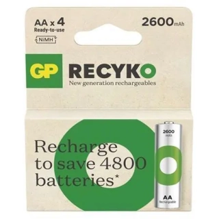 Nabíjecí baterie GP NiMH 2600mAh AA (tužka)