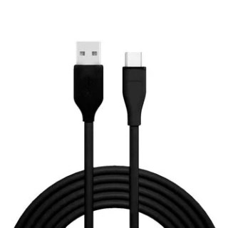 Kabel USB 2A konektor - USB-C 3,1 konektor 1m  