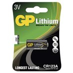 Baterie GP CR123A